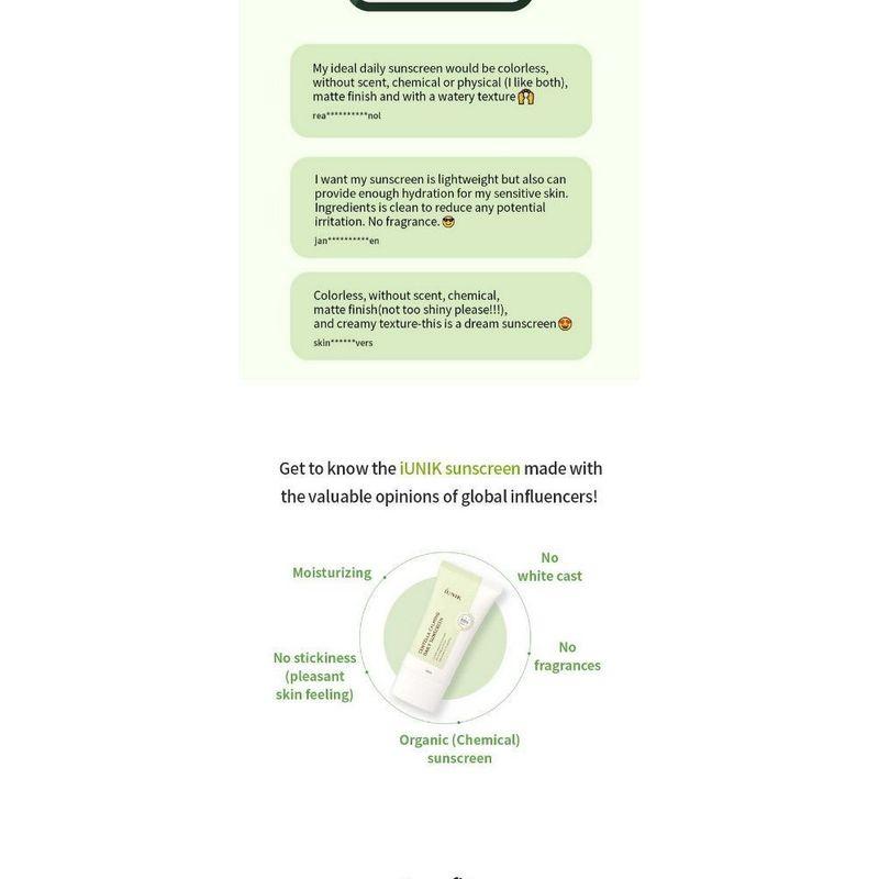 IUNIK Centella Calming Daily Sunscreen Mini