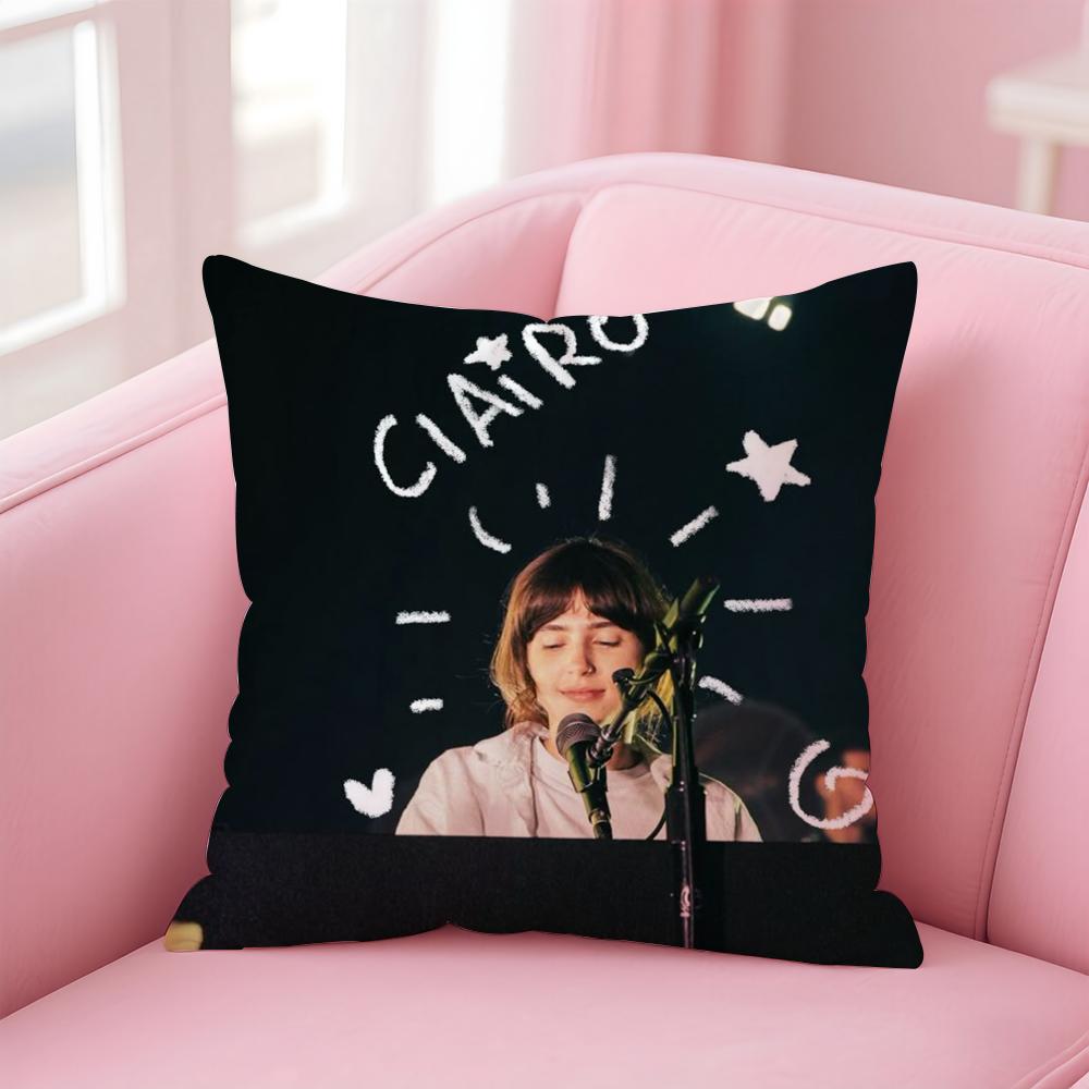 Singer C-ClairoS Charm Cushion Cover Home & Car Multi-Scene Pillow Cover - Reversible, Soft & Durable for Daily Use