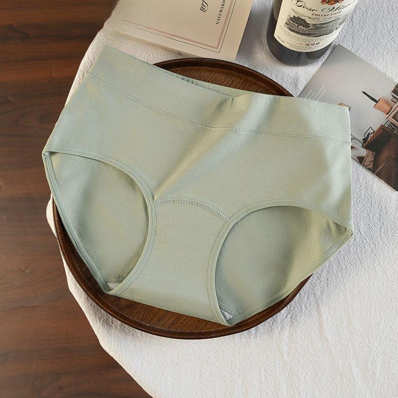 Ladies Spring Cotton Breathable 10A Antibacterial Extended Crotch Panties