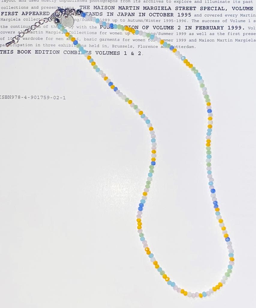 Runds Crystal Bead Necklace (5 Colors)