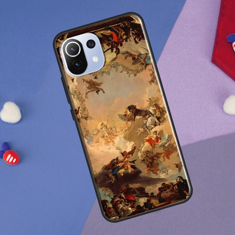 Renaissance Art Paint Cover For Xiaomi 14 Ultra 13 11T 12T 13T 14T Pro POCO X6 X7 Pro X3 X5 F3 F5 F6 M6 Pro Case