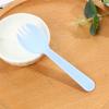 Disposable Plastic Fork And Spoon Individual Packaging For Ice Cream And Yogurt Fruit Salad Fork And Spoon