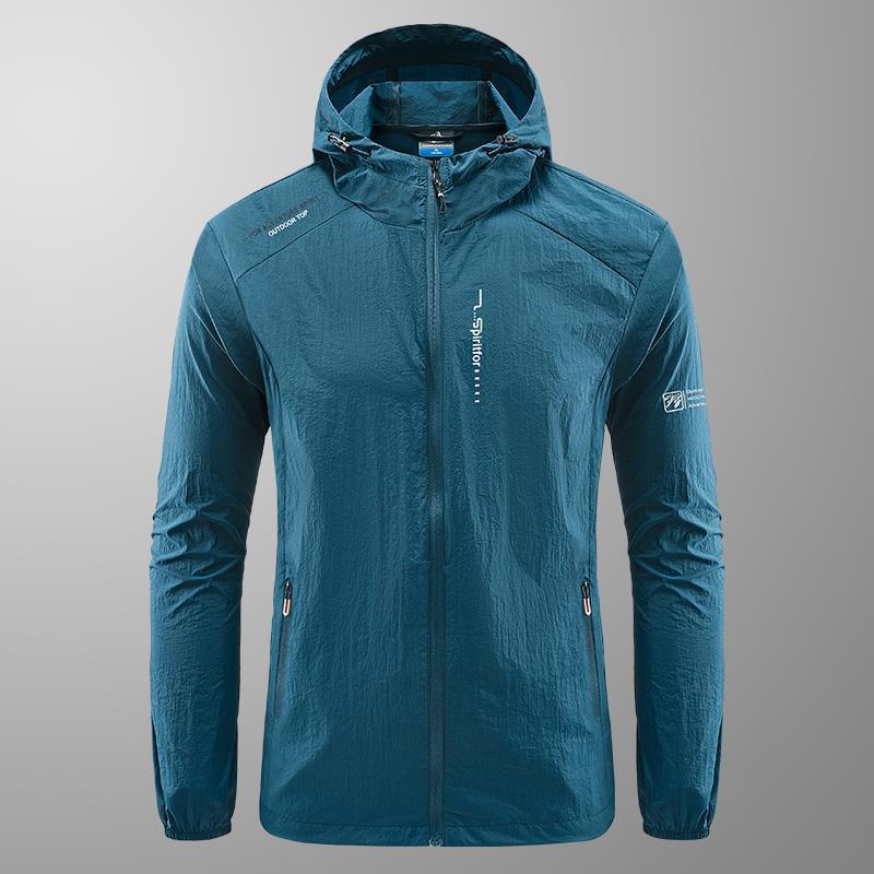 Anti-ultraviolet Windbreaker Quick-drying Jacket Outdoor Sunscreen Thin Hiking Fishing Cycling Hooded Sports Light