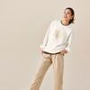 Skechers Warm And Cold Resistant Sports Casual Commuter Pullover Crewneck Sweatshirt Unisex Sweatshirt L325U084-0074