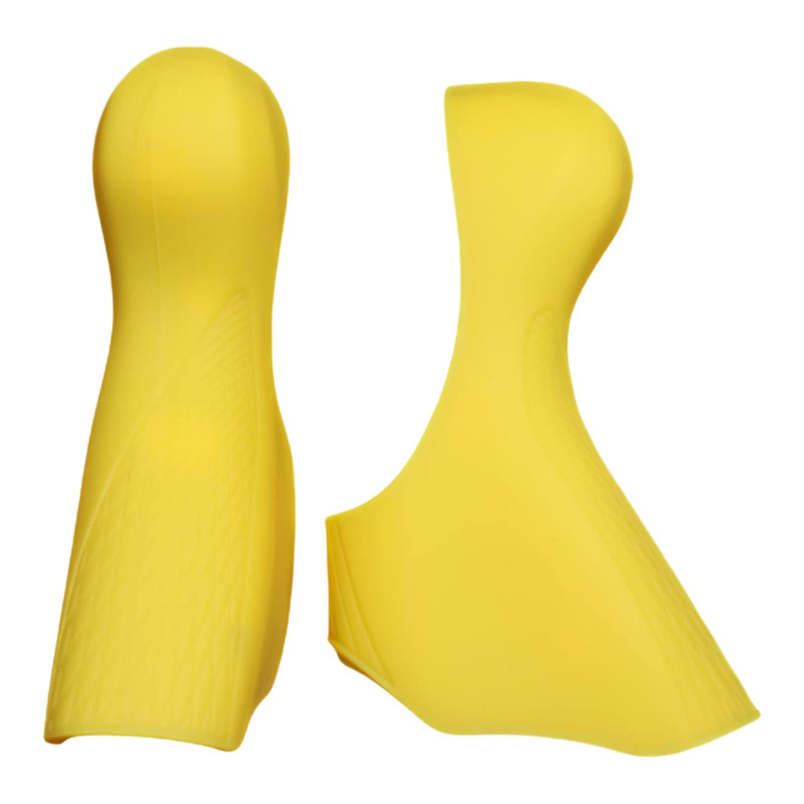 

Bike Shifter Lever Cover, Bike Handle Lever Hood for ST-6700, Silicone Bicycle жовтий