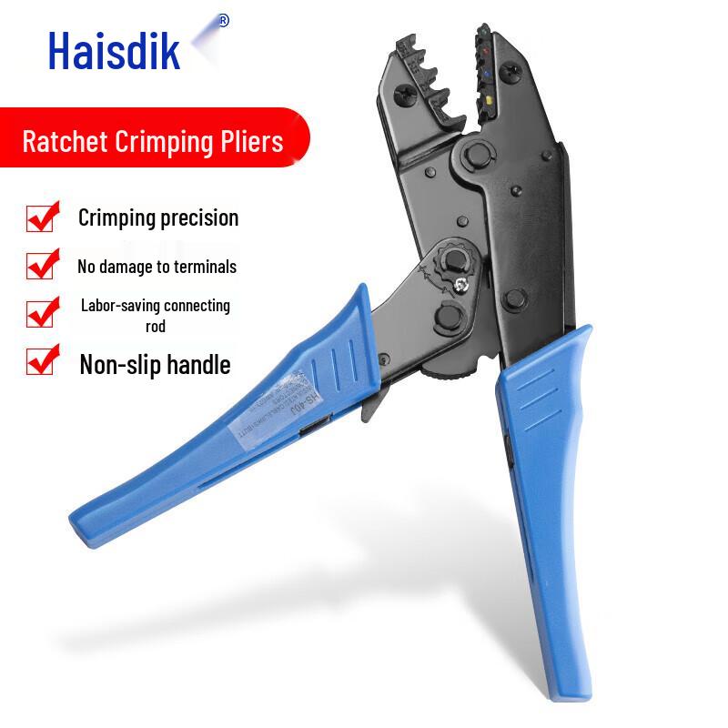 Haissidick Ratchet Terminal Crimping Pliers