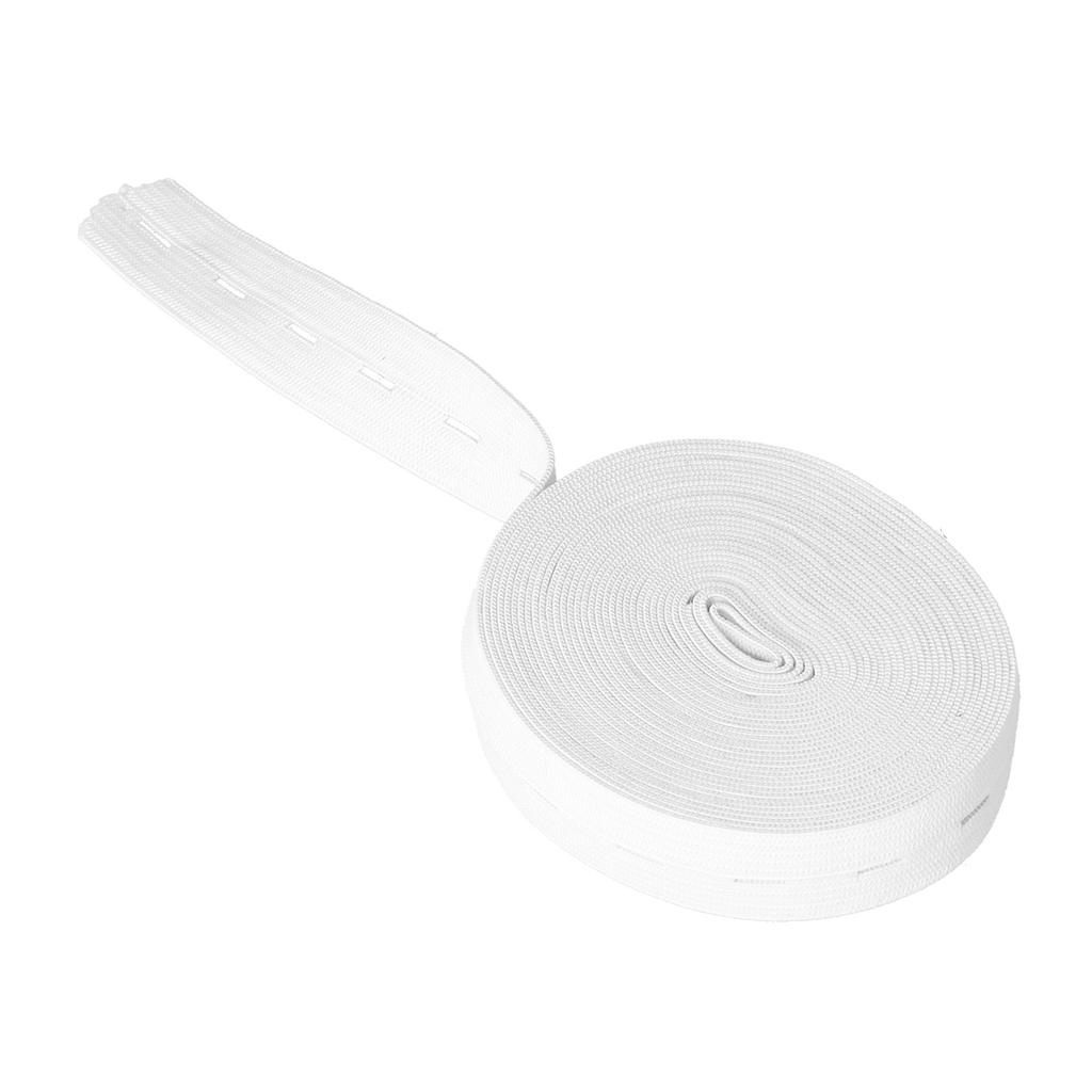 Buttonhole Elastic Band Portable Multipurpose Home Office Practical Rubber Band Fixing ToolWhite