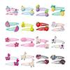 2pcs Stylish Hair Accessories For Kids Flower and Cake Clip Children's Hair Ornaments Suitable For Various Occasion