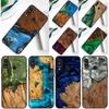 Wood Resin Traveler For Huawei Nova 7i 8i 11i 12i 12s 9 10 SE Y91 Y90 Y60 Y70 Y72 Y61 P30 P40 Lite P60 Pro Case