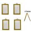 Acrylic 3 Inch Photo Frame Ornament DIY with Hanging Rope Christmas Tree Photo Ornament Vertical/Horizontal Style