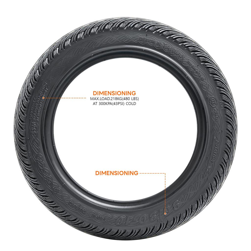 PaoWin 90/90-10 Tire 8PR TL, 90/90-10 Motorcycle Tire, 90/90-10 Electric Scooter Tire, 90/90-10 Electric Bike Tire, 90/90-10 Motorcycle Tire, X-332