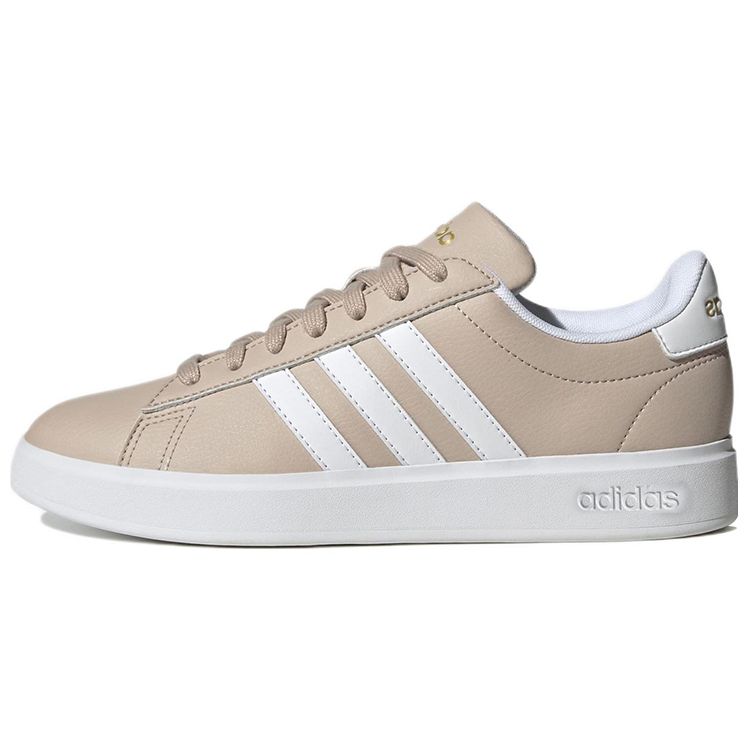 

Adidas Grand Court Cloudfoam Wonder Taupe Women Sneakers Tan Cloud-White Gold-Metallic HP2538 43⅓