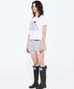 Kimseupeulesikoteunmakes Ivy Kiss Logo T-Shirt White