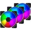 Fractal design ventilateur pc prisma al-14 argb 3-pack - 140mm