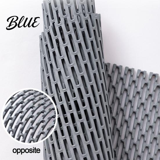 PVC Shower Mat Bath With with Drain Non Slip Quick Drying Holes Slip-resistant Tub Floor