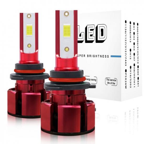 SHENKENUO 9005 HB3 6000LM Светодиодные лампы для фар Комплект для переоборудования Дальний свет 6000K 2 шт.