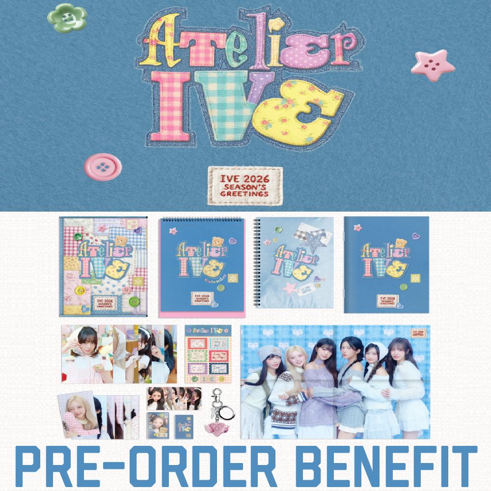 Pre-order IVE 2026 Season's Greetings ATELIER IVE & SHOP POB