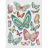 5D Diamond Painting Kit. Colorful Butterfly Mosaic Craft. Handmade Home Decoration for Living Room and Bedroom