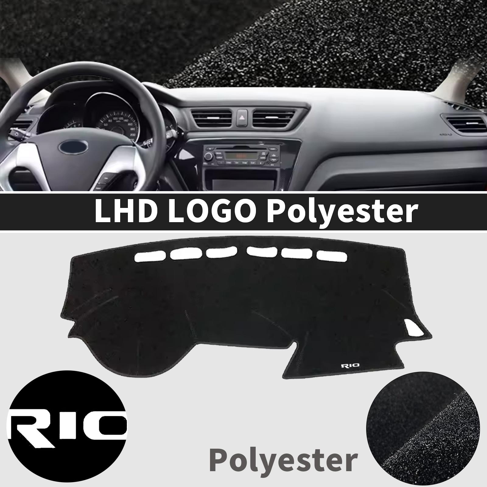 

Подходит для России Kia Rio 3 2017-2012 LHD Коврик на панель приборов Покрытие на приборную панель Коврик для панели приборов Козырек от солнца Защитный ковер Автомобильные кожаные аксессуары