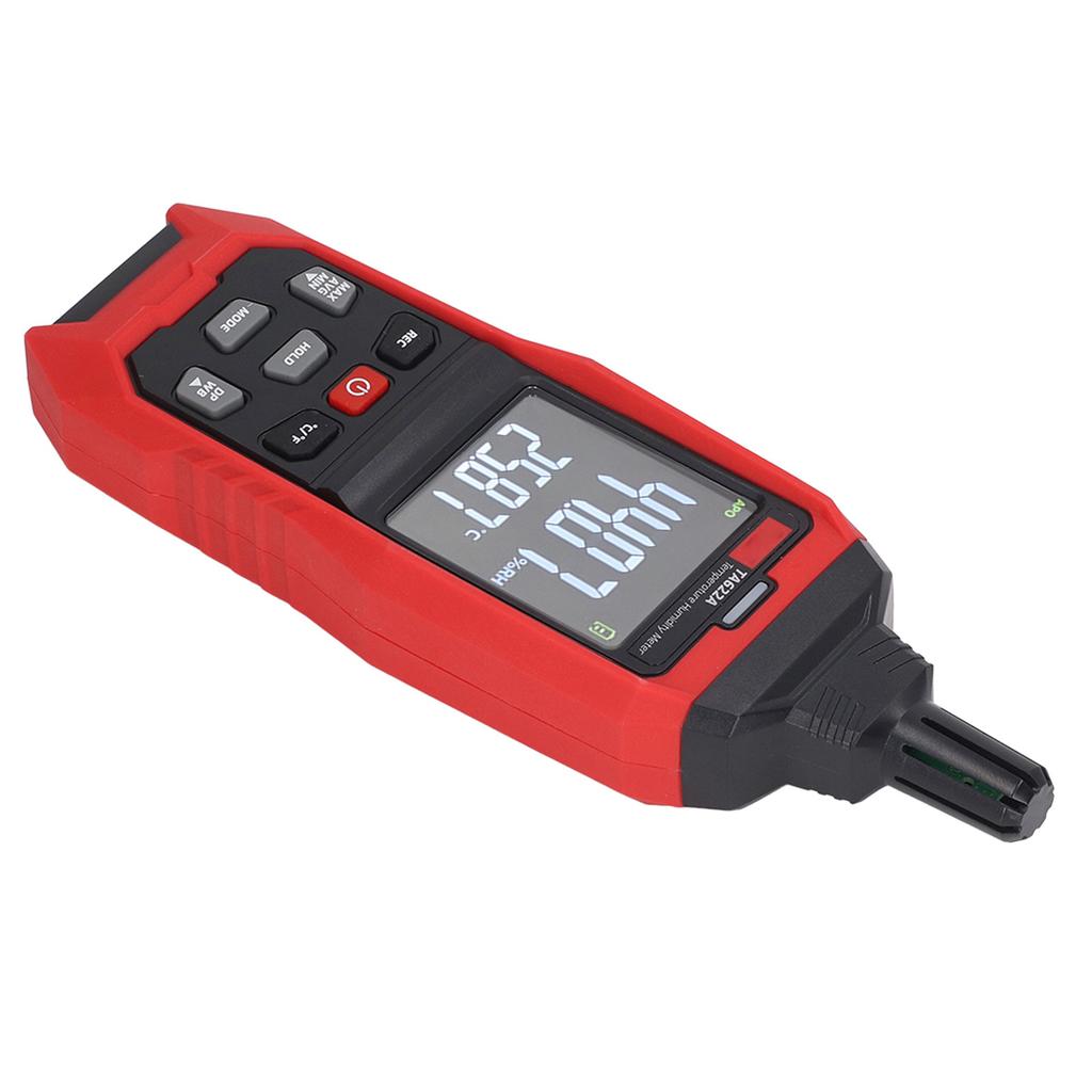 Digitales Feuchte-Temperatur-Messgerät Hygrometer LCD-Anzeige Luft Taupunkt Feuchtkugeltemperatur Tester
