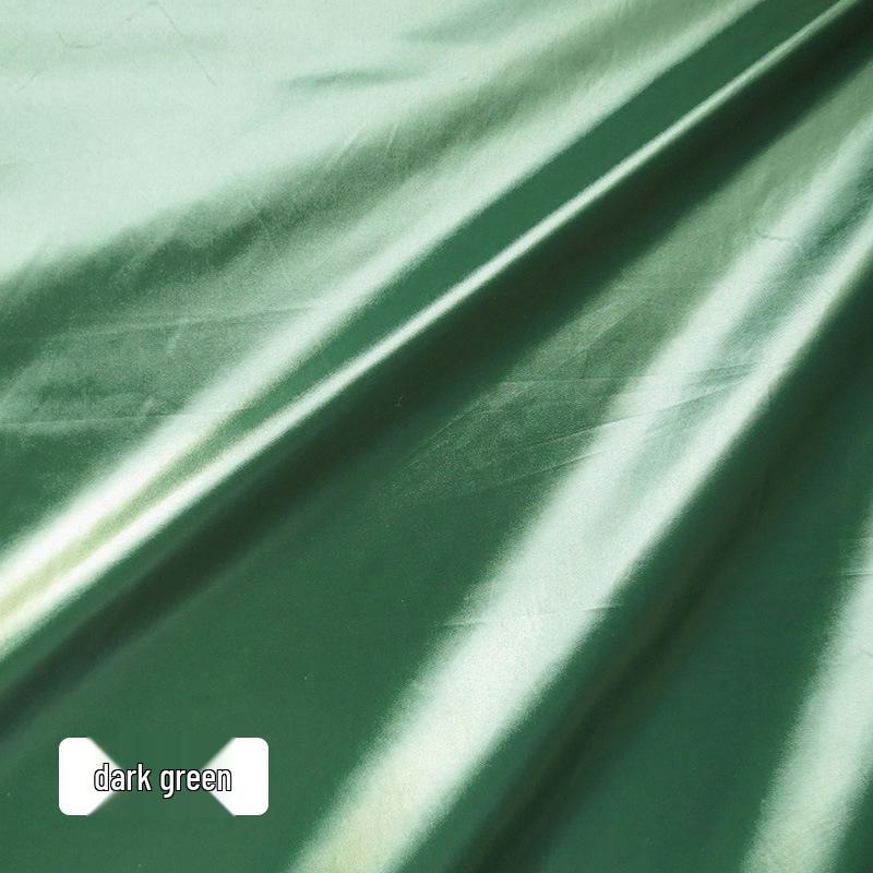 High-Gloss Waterproof 40D PU Nylon Taffeta Down Jacket Fabric