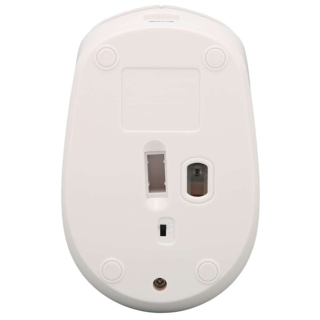 Wireless Mouse 2.4G Noiseless 500mAh Rechargeable 10m Distance DPI Ergonomic Design Computer Mice