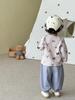 2025 Autumn Kids' Korean Style Fashion Solid Color Cargo Pants