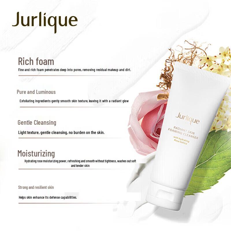 Jurlique Rose Brightening Foam Cleanser 80g