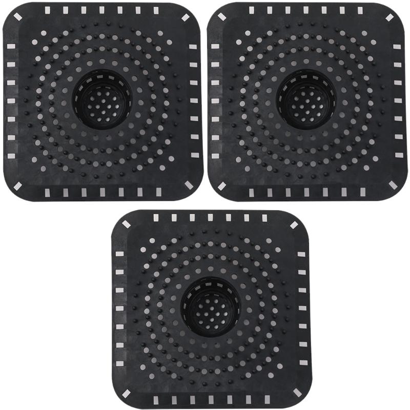 

Многоразовый сетчатый фильтр для раковины Гибкий пищевой силикон Ловушки Универсальные защитные решетки для слива Без запаха для использования в ванной комнате и на кухне