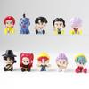10pcs/Set Kpop Demon Hunters Figure Cute Q Version Toy Cartoon Rumi/Mira/Zoey Action Figure PVC Desktop Model Doll Toy Fans Gift