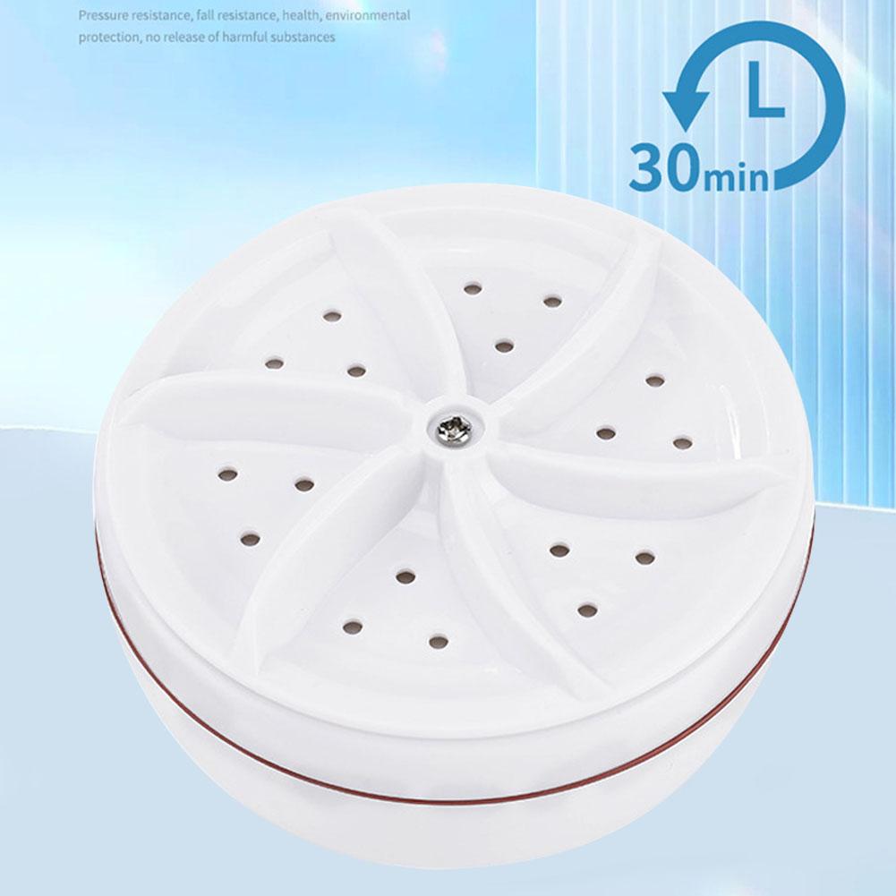 Mini Washing Turbine Laundry Wheel Bubble Turbine Rotation Washer Machine Multifunction Cleaning Low Noise for Business Trip