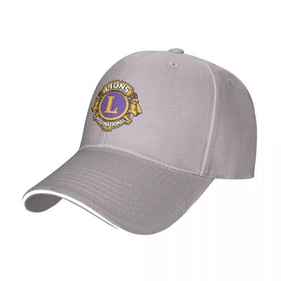 Καπέλο Lions Club International Καπέλο μπέιζμπολ ανδρικό καπέλο πολυτελείας, γυναικείο καπέλο Unisex
