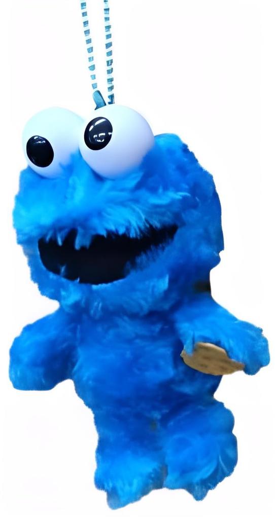 Studios Japan USJ Sesame Street Cookie Monster Plush Popular Universal Studios Japan Gift [Universal Exclusive] Keychain, Souvenir, Merchandise,