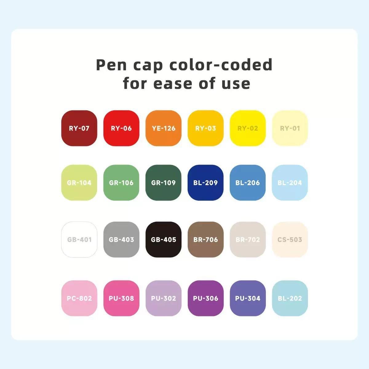 Colored Soft Tip Liquid Acrylic Markers for Student Art