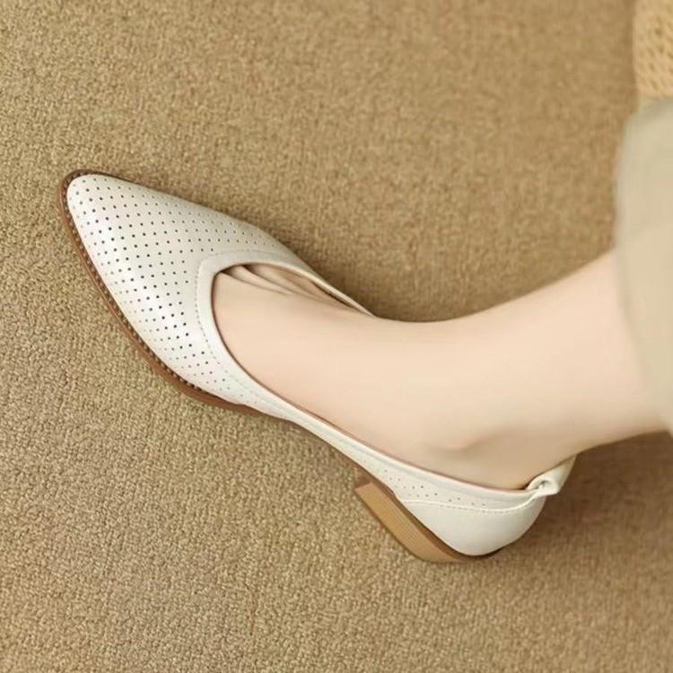 Loose Single-heel Women s Shoes, New Style Women s Shoes, Platform Women s Shoes 35 белый