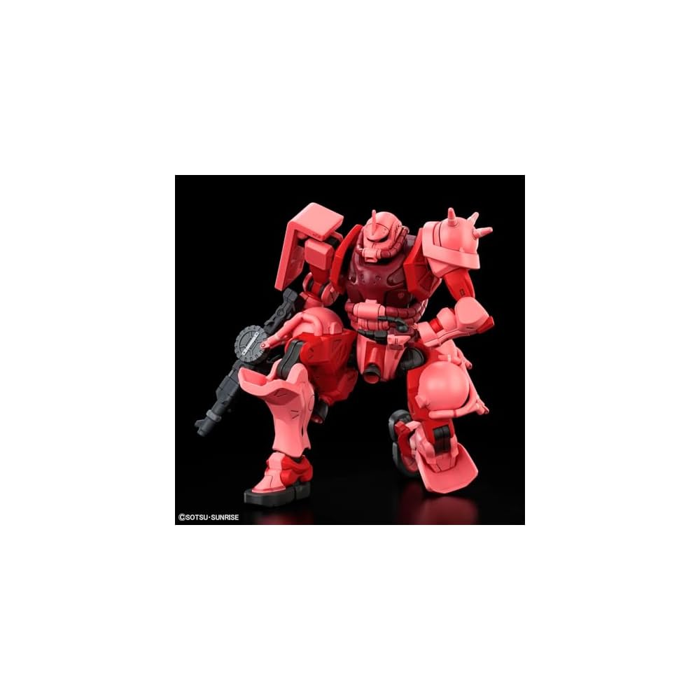 Bandai Spirits Gundam GQuuuuuuX Char's Zaku GQ 1/144 Scale Color-Coded Plastic Model Kit