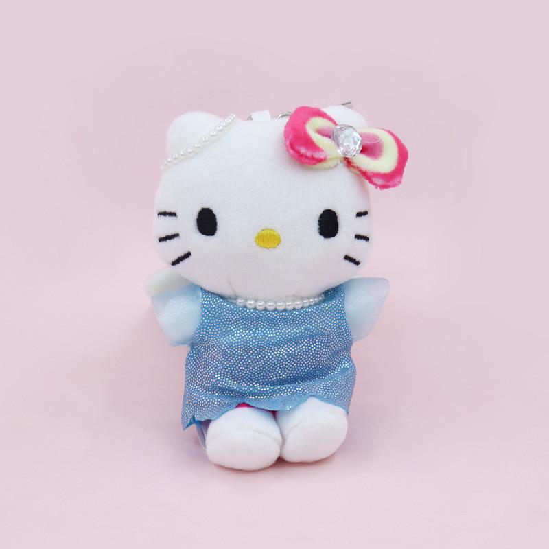 Giocattolo di peluche estivo giapponese Hawaii Borsa a forma di cuore Portachiavi Regalo per adolescenti