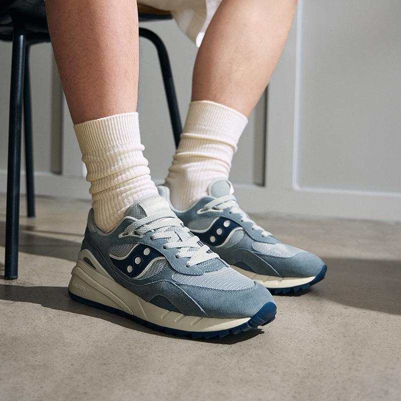 Saucony Shadow 6000 Re Casual Retro Running Shoes Unisex sneaker Blue Gray S79050-6