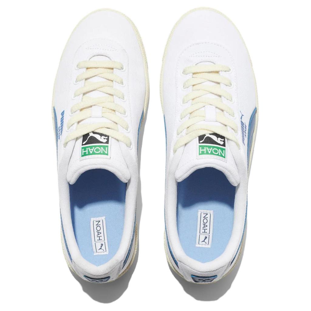 New PUMA Canvas Star Noah White Blue 396123-01