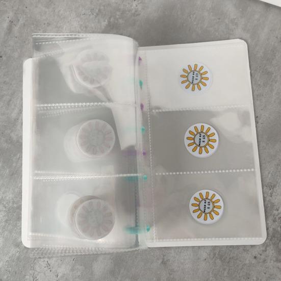 Portable 52 Week Savings Challenge Budget Binder Manage Finances with Ease Loose-leaf Secure Closing Financial Management Pouch