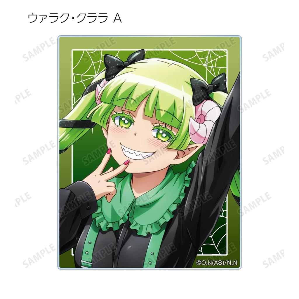 Welcome to Demon Original Illustration Black Coordinate Trading Acrylic Cards Box of 12 School! Iruma-kun Ver.