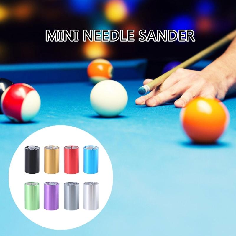 Billiard Cue Tips Shaper Stainless Steel Cue Care Tip Tool Pool Cue Tips Shaper Billiard Cue Accessories Easy to Use