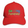 Gaming Forever Logo Baseball Cap Vintage Tea Hat Designer Cap Sun Caps Elegant Womens Hats Unisexs