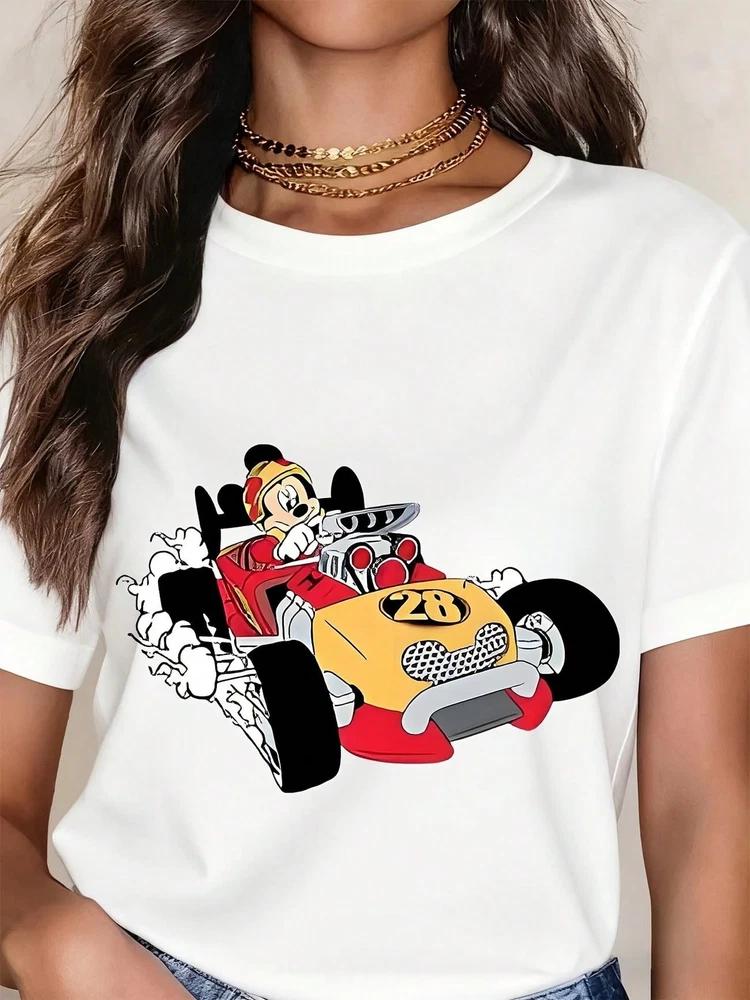 Funny Mouse Racing Car TShirt Unisex 13 S