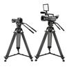 MagicLine Aluminum Video Camera Tripod with Fluid 2 Pan Bar 2 and Telescoping 22 lbs Max Load Capacity for and Sony DSLR Camcorders 70.9" Heavy-Duty