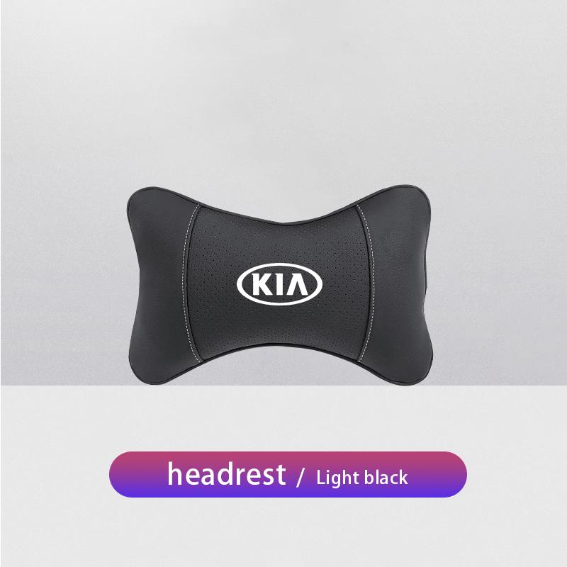 BBEG3 1Pcs Car Seat Headrest Neck Support Pillow Soft Pad For KIA RIO Ceed EV6 EV9 Stinger Forte Niro K9 K5 Soul Sorento Cerato Optima