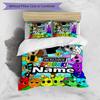 3pcs Duvet Cover Set (1*Duvet Cover + 2*Pillowcase, Without Core), Custom Name Sprunki Game Pattern Bedding Set, Home Bedroom Decor Gift