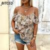 Women's Fashion Casual Sleeveless V-Neck  Blouses & Shirts