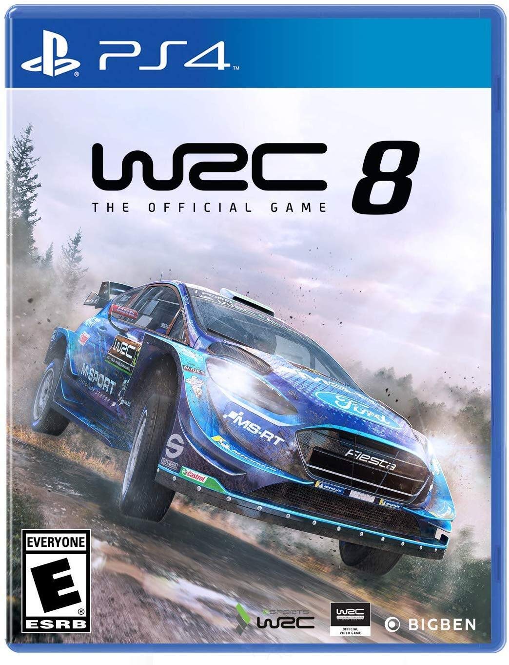 

WRC 8 FIA World Rally Championship Север PS4 (Импорт Америка) -