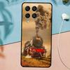 Vintage Steam Train Railway For Samsung Galaxy M31 M11 M23 M12 M13 M14 M15 M35 M55 M34 M54 M33 M53 M32 M52 M06 M16 Case